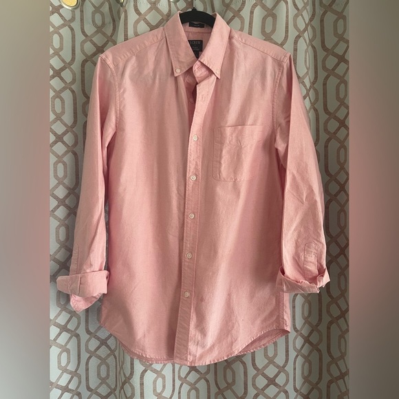 J. Crew Other - J. Crew Pink Casual Button Down Shirt Classic Fit